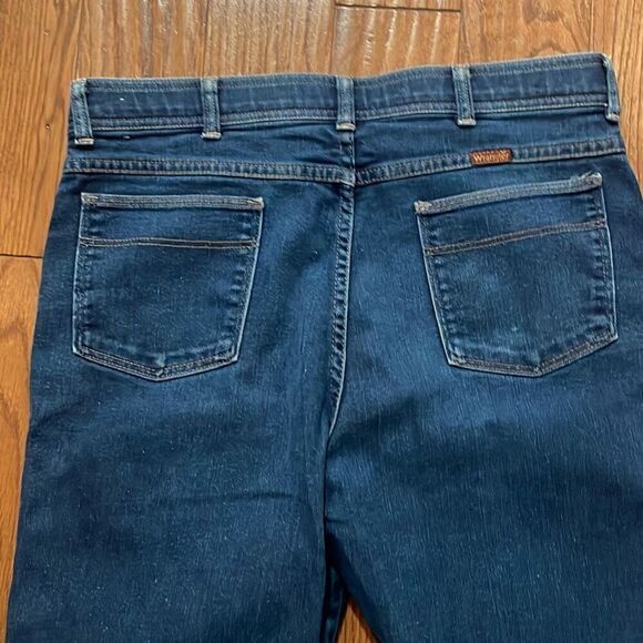 Wrangler men’s straight leg stretch jean 36x29 - Picture 7 of 8